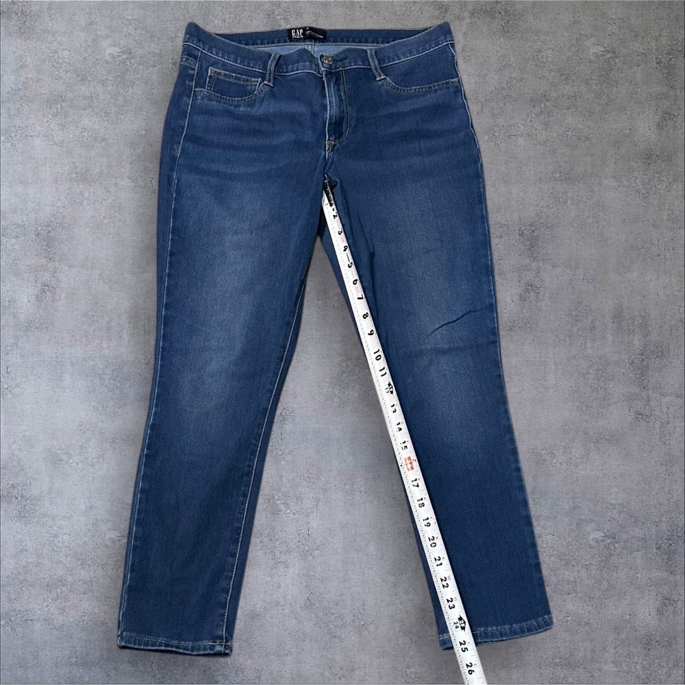 Gap Denim Legging Jeans Women 12/31 Blue Bundle Skinny Knit 3-Pack EUC - Picture 11 of 16